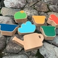 thumbnail image 3 of 7 piezas juguetes creativos Montessori bloques de construcción rompecabezas juguete educativo, actividad bloques  de CUTICAT Juguetes de bloques apilables, 3 of 8