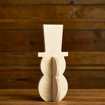 Tall Slotted Snowman