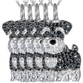 thumbnail image 1 of Collar para Mascotas VentDepot DogNeck18 5Pzas Schnauzer Negro Metal Cadena y Dije, 1 of 4