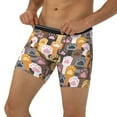 thumbnail image 3 of Cauagu Cat Paw (2) Print Men's Boxer Briefs, Funny & Cute Underwear Elastic Waistband Briefs Ideal Gift for Men,1-Pack, 3 of 7