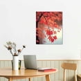 thumbnail image 2 of Nawypu Fall Decor Maple Leaf Canvas Wall Art Picture 16x20in for Living Room Bedroom, 2 of 3