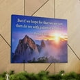thumbnail image 6 of Scripture Walls For What We See Romans 8:25 Bible Verse Canvas Christian Wall Art Ready to Hang Unframed, 6 of 18