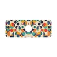 thumbnail image 7 of Yayeee Faucet Mat for Kitchen Sink 14.7" Diatomite Long Splash Guard Pad, Green Geometric, 7 of 7