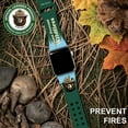 thumbnail image 3 of Smokey Bear HD Watch Band for Apple Watch - 38/40/41mm(42mm Series 10) Short Prevent Fires by Affinity Bands, 3 of 4