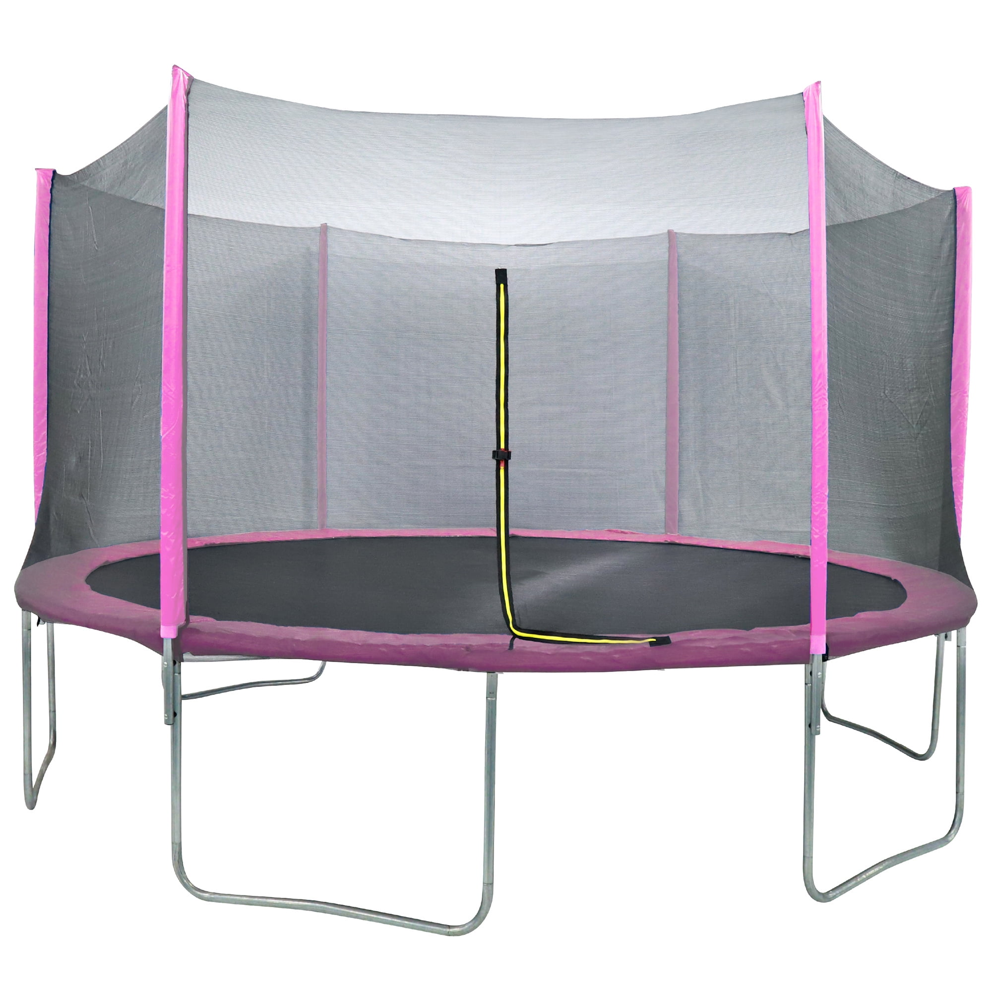 Flybar 14' Trampoline with Safety Enclosure and Simple Installation