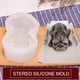 thumbnail image 4 of French Bulldog Soap Mold Silicone Mold for Fondant Chocolate Candy Cake Decorating Silicone Candle Molds Plaster Polymer Clay, 4 of 4