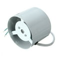 thumbnail image 3 of Duct Booster Vent Fan Air Exhaust Home Blower Grow Metal 4 Inch Inline Ducting Fans Exhausting Kitchen Ventilation ,Dual Power Supply, 3 of 5