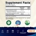 thumbnail image 3 of (3 pack) Vitamatic Cascara Sagrada 25:1 Extract, 5000 mg Equivalent Strength Per Serving, Made with Senna & Psyllium Husk - 180 Veg Capsules - Concentrated 25X Potency - All Natural - Non-GMO, 3 of 11