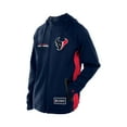 thumbnail image 2 of Men's New Era  Navy Houston Texans Combine Authentic Raglan Scuba Full-Zip Hoodie, 2 of 5