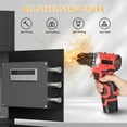 thumbnail image 3 of Omethey 6.5 Cub Large Safe with Depository Drop Slot, Digital Keypad & Dual Alarm, Home Safe for Documents, Cash, Jewelry & Valuables, 3 of 7