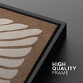 thumbnail image 5 of IDEA4WALL Framed Canvas Print Wall Art Set Abstract Retro Forest Leaf Collage Retro Art Nature Wilderness Fine Art Vintage Botanical Decor for Living Room, Bedroom, Office - Black 24"x36"x2, 5 of 5