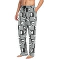 thumbnail image 4 of Top-kevin Men's Pajama Bottoms Halloween Soft Separate Mens Pajama Pants Lounge Pants, 4 of 11