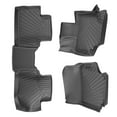 thumbnail image 3 of Maxpeedingrods 3D All Weather TPE Floor Mats For Toyota RAV4 Hybrid Only 2019 2020-2024 Rubber, 3 of 8