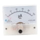 thumbnail image 4 of Amperímetro de corriente analógica, profesion duradero 2,5 de precisión Panel de Amperímetro analógico de corriente microamperímetro de corriente 0-100uA CC 0-100uA Yotijar Medidor de amperios analógico de CC, 4 of 10