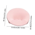 thumbnail image 3 of Stretch Round Chair Slipcover - Elastic Saucer Chair Cover for Moon Chair Protector, Washable Furniture Slipcover for Dorm, Office Lounge, and Home Daily Use, 3 of 6