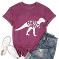 thumbnail image 1 of Haut Imprimé Mode pour Femmes T-shirt Col Rond Ample T-Shirts pour Femmes, 1 of 2