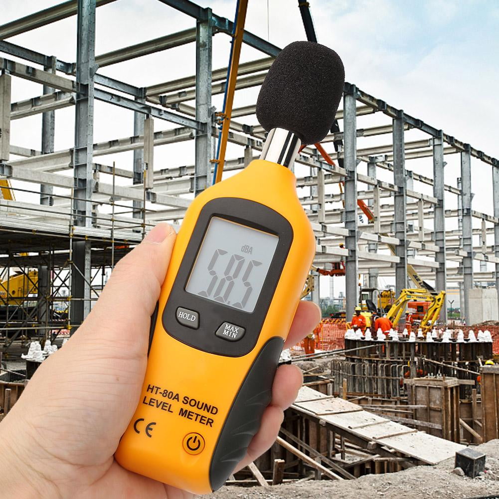 Sound Level Tester Portable Windproof Sponge Ball Noise Monitoring Tool for Schools Sound Tester Meter Offices Noise Test Device Sound Level Tester Portable Windproof Sponge Ball Noise Monitoring Tool for Schools Sound Tester Meter Offices Noise Test Device