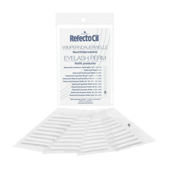 RefectoCil Rouleau pour Cils XLarge Rouleau de Permanente pour Cils 36 Pcs