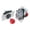 Red, variant on 2pcs Encoders Joystick set 0 Delay Easy Setups Joystick & Encoders Set Upgrades for Game Projects