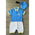 thumbnail image 3 of stylesilove baby boy donald duck inspired costume romper and hat (90/12-18 months), 3 of 7