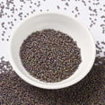 thumbnail image 2 of MIYUKI Round Rocailles Beads Japanese Seed Beads 15/0 (RR2035) Matte Metallic Khaki Iris 15/0 1.5mm Hole: 0.7mm about 5555pcs/bottle 10g/bottle, 2 of 5