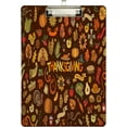 thumbnail image 2 of FMSHPON Thanksgving Day Sunflower Turkey Clipboard Hardboard Wood Nursing Clip Board and Pull for Standard A4 Letter 13x9 inches, 2 of 8