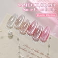 thumbnail image 4 of Set de esmaltes de uñas en gel Double Rhythm Cat Eye 15 ml x 6 (plateado), 4 of 9