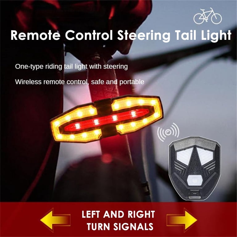 LITAMPO Solar Bike Tail Light with Turn Signals & Remote photo 5