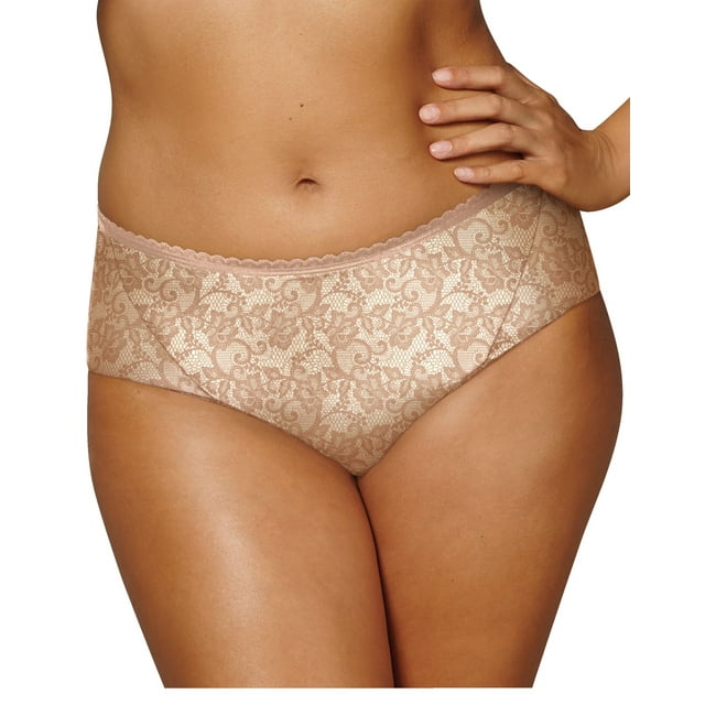 Playtex Womens Love My Curves Incredibly Smooth Cheeky Hipster, 3XL