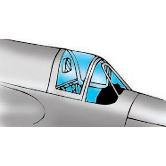 F7F Tigercat Vacuform Canopy x2 for Monogram (1/72 model kit accessory)