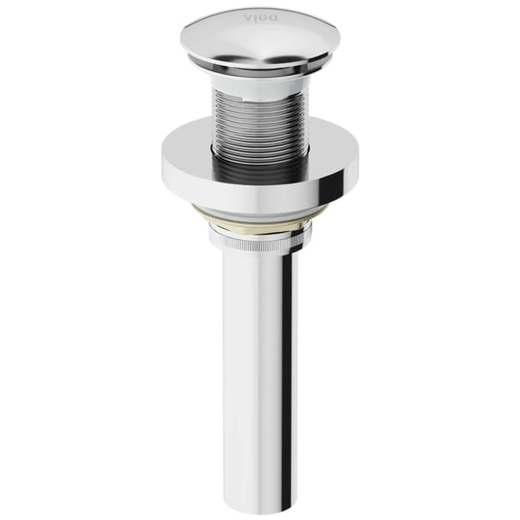 VIGO Vessel Bathroom Sink Pop-Up Drain and Mounting Ring in Chrome
