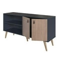 thumbnail image 5 of Manhattan Comfort Amber Engineered Wood TV Stand for TVs up to 50" in Natural, 5 of 9