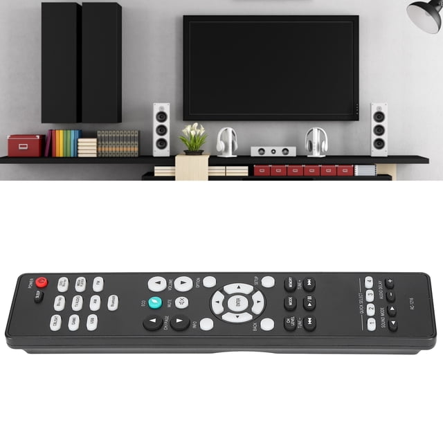 DEWIN RC‑1216 Remote Control Portable Replacement Control for Home Audio and Video AVR‑S510BT AVR‑S530BT