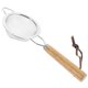 thumbnail image 1 of Cuchara para fideos, colador de fideos, 2 piezas, espátula hueca de silicona de acero inoxidable para cocinar frutas, pastas, ollas, 1 of 6