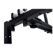 Double Piano Keyboard Stand - 2Tier Studio Stage Mixer Laptop Mount DJ Turntable