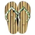 thumbnail image 1 of Ashton Sutton CX1434 MDF Flip Flop Shaped Wall Clock, 1 of 1