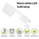 thumbnail image 2 of 26-27 10x G9 1w Led High Power Light Bulb Lamp Light Warm White 3500 K, 2 of 5
