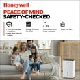 thumbnail image 6 of Honeywell 50-Pint ENERGY STAR Smart WiFi Dehumidifier for 4,000 Sq Ft – Laundry Mode, Auto-Comfort Mode & Thermal Overload Protection, TPFIT50AWK, 6 of 12