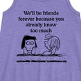 thumbnail image 2 of Peanuts - Friends Forever Marcie And Patty - Toddler & Youth Girls A-line Dress, 2 of 5