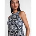 thumbnail image 5 of Time and Tru Women's and Women's Plus Sleeveless Tiered Mini Dress, Sizes XS-4X, 5 of 6