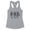 Heather Grey, variant on Ballet Skeletons Tank Top Fitted Racerback Women's Large White