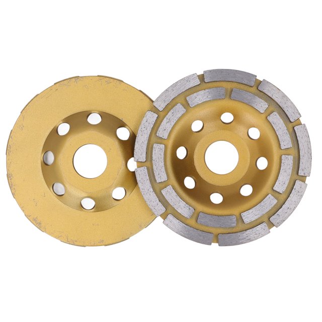 Juego de Muelas Abrasivas de 45 Pulgadas Copa de Diamante de Segmento de Discos Abrasivos de Doble Y Turbo ANGGREK Otros