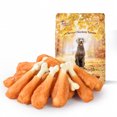 thumbnail image 3 of (2 pack) Pawmate Chicken ＆ Calcium Bone, Rawhide Free Teeth Cleanning Treats for All Dogs, 18-19 pcs, 3 of 12
