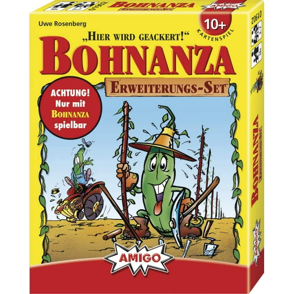 Expansión del Juego de Cartas AMIGO Bohnanza 1902 Versión Alemana