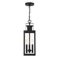 thumbnail image 3 of Ascott 3-Light Outdoor Hanging Lantern in Matte Black, 3 of 5