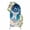 Blue, variant on Children's Day Arch Backdrop Cover 4FT, Galaxy Universe Stars Starry Sky Rocket Spandex Fitted Stretchy Arch Stand Covers, Round Top Chiara Backdrop Cover for Wedding Party Birthday Baby Shower