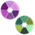 thumbnail image 1 of Bangcool Small Beads Handmade DIY 7800PCS Solid Color Bracelet Making Beads Pony Beads, 1 of 10