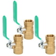 thumbnail image 2 of Ball Valve, Resist Wear Ball Shut Off Valve, Durable For Cold/Hot Water Piping System Compression-Proof Indoor Gas Piping System Solar Piping System, 2 of 8