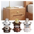 thumbnail image 4 of Keyless RV Push Cabinet Locks Cabinet Door Catches Locks Drawer Keyless Zinc Alloy Button For RVs Camper Van Caravan Motorhome ,Safe Reliable, 4 of 7