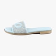 thumbnail image 2 of Naturalizer Genevieve2 Women's Sandals Angel Blue Woven Fabric Size 7.5 M, 2 of 8